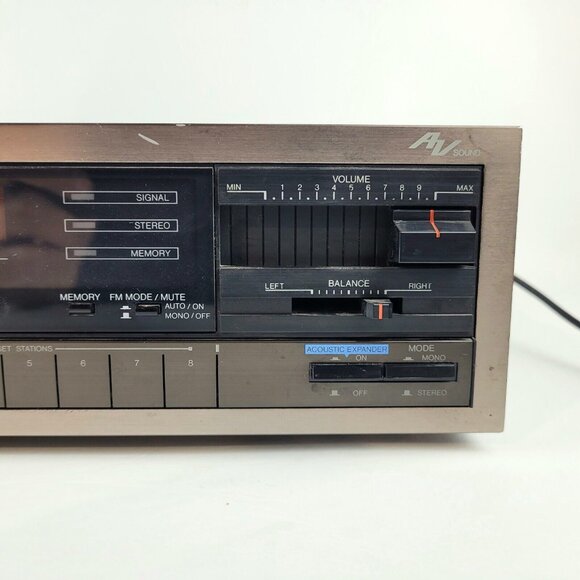 JVC R-X220 Stereo AM FM Vintage Receiver 1980s - Picture 5 of 10